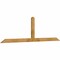 Ekena Millwork Portland Rough Sawn Timber Gable Bracket, Western Red Cedar, 96"W x 28"H x 2"D x 4"F, 7/12 Pitch GBW096X28X0204POR00RWR - alternate 5
